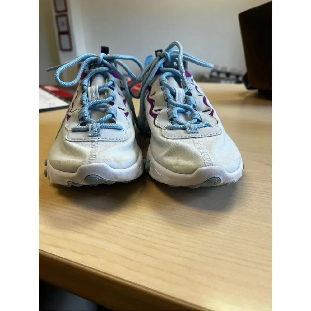 Nike React Element 55 Psychic Blue sz 5.5 EUC
